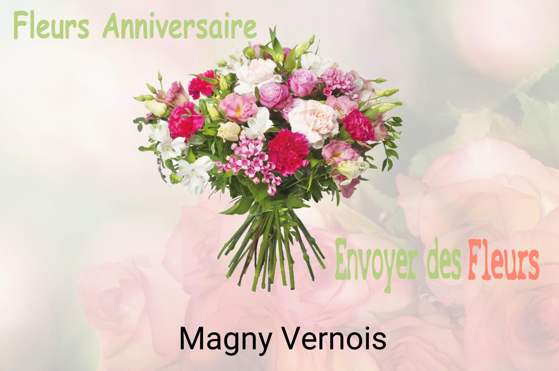 Bouquet de fleurs d’anniversaire livré à Magny-Vernois