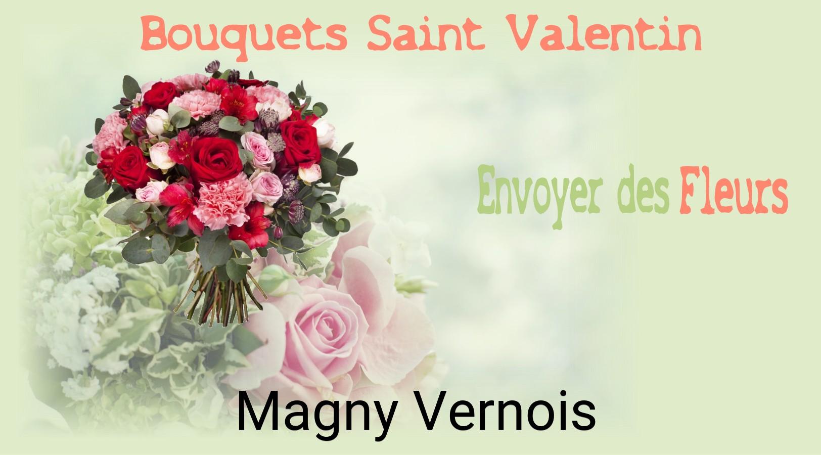 Roses de Saint-Valentin livrées à Magny-Vernois